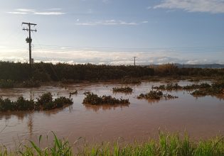Λακωνία: Αιτήσεις για αποζημιώσεις αγροτικών εκμεταλλεύσεων από πλημμύρες