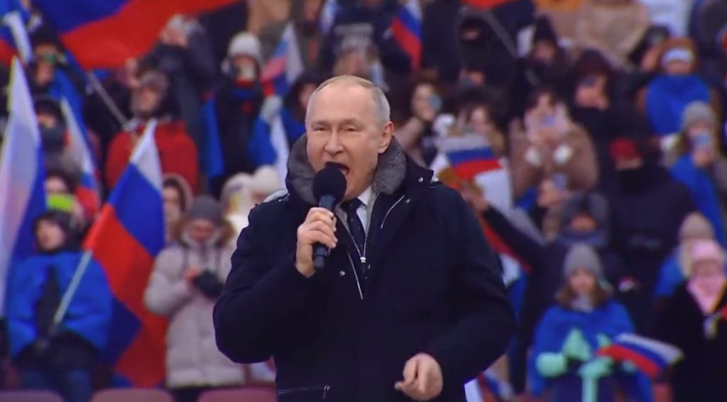 Ρωσία: Μεγάλη συγκέντρωση για τους υπερασπιστές της χώρας – Οι δηλώσεις του Βλαντιμίρ Πούτιν