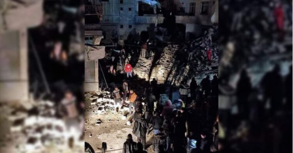 Συρία: Κατέρρευσε τετραώροφο έπειτα από σεισμό 4,3 Ρίχτερ - Αναζητούν εγκλωβισμένους