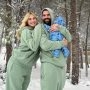 Ιωάννα Τούνη: Απαντά στα σχόλια για τη φωτογραφία με τον νεογέννητο γιο της στα χιόνια