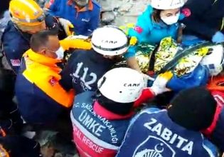 Σεισμός στην Τουρκία: Μια γυναίκα διασώθηκε μετά από 203 ώρες