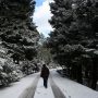 Χιόνια στην Αττική: Μήνυμα του 112 σε περιοχές του νομού