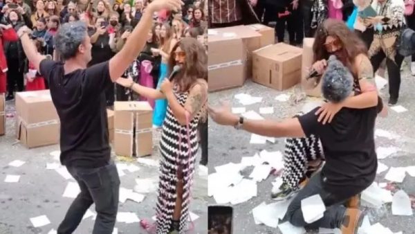 Σάββας Πούμπουρας: «Ντύθηκε» Βασίλης Μπισμπίκης και χόρεψε το περιβόητο ζεϊμπέκικο