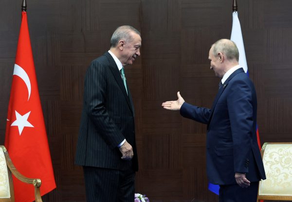 Ο Ερντογάν ζήτησε από τον Πούτιν την άμεση διακοπή του πολέμου στην Ουκρανία