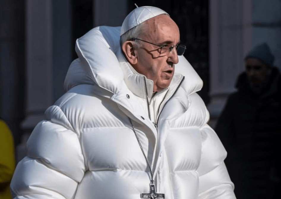 Σάλος με την φωτογραφία του Πάπα με στυλάτο λευκό μπουφάν - Η εικόνα που ξεγέλασε όλο το ίντερνετ