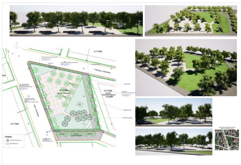 Ανάπλαση σε 17 πλατείες επιχειρείται στην Κατερίνη