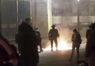 Γαλλία: Νέος γύρος επεισοδίων στο Παρίσι – Μαζικές διαδηλώσεις για το συνταξιοδοτικό