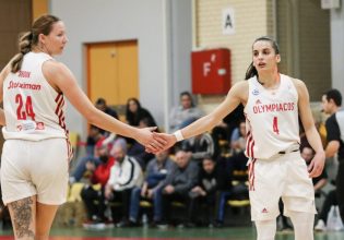 Ολυμπιακός – Εσπερίδες Καλλιθέας 106-64: Έκλεισαν θέση στους τελικούς οι «ερυθρόλευκες»