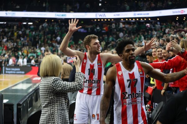 Η βαθμολογία της Euroleague: Πάντα πρώτος ο Ολυμπιακός – Σε ποια θέση βρίσκεται ο Παναθηναϊκός