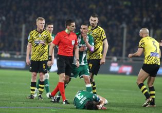 Χάρισε δύο φορές κόκκινη στον Αμραμπατ