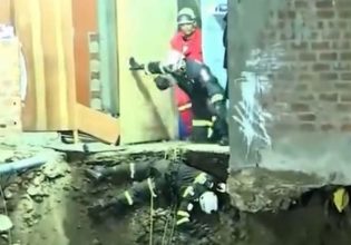 Πυροσβέστης καταπλακώθηκε από ψυγείο σε επιχείρηση διάσωσης μετά από κατάρρευση σπιτιού στο Περού