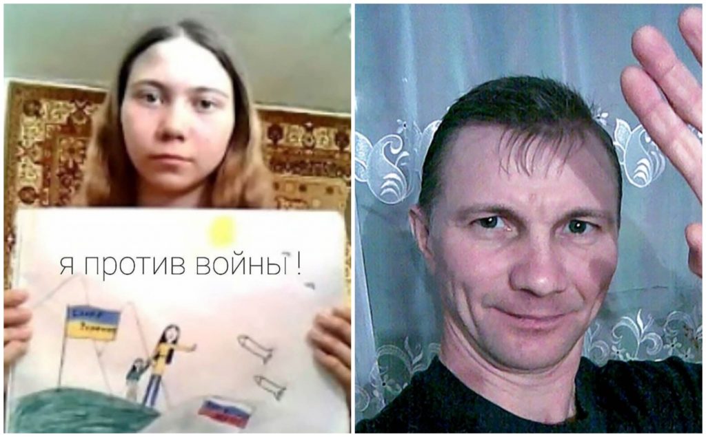 Πόλεμος στην Ουκρανία: Ρώσος συνελήφθη και καταδικάστηκε για αντιπολεμικές ζωγραφιές της κόρης του – Το έσκασε και αναζητείται