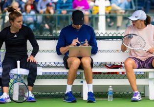 Προπονήθηκε με την Σβίατεκ η Σάκκαρη (vid+pic)