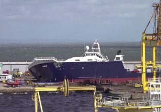 Σκωτία: Τραυματισμοί έπειτα από πτώση πλοίου σε αποβάθρα επισκευών στο Λιθ