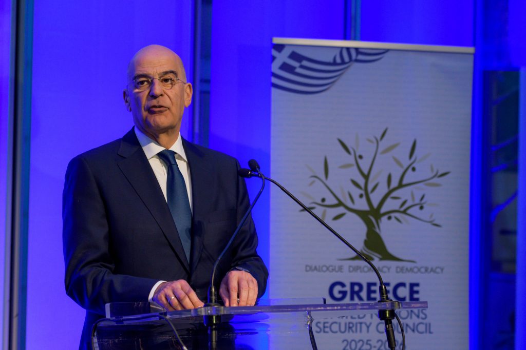 Δένδιας: Τρεις λέξεις χαρακτηρίζουν την ελληνική υποψηφιότητα για το ΣΑ του ΟΗΕ