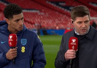 Τζέραρντ σε Μπέλιγχαμ: «Είσαι πιο μπροστά απ’ ό,τι ήμουν εγώ στην ηλικία σου»