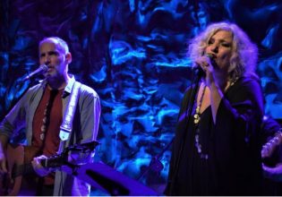 Η Μάρθα Φριντζήλα παρέα με τον Ορέστη Ντάντο στον Σταυρό