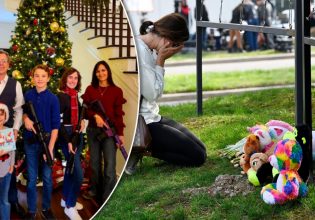 Δολοφονίες Νάσβιλ: Σάλος με αμετανόητο Ρεπουμπλικάνο που πόζαρε με την οικογένειά του κρατώντας όπλα