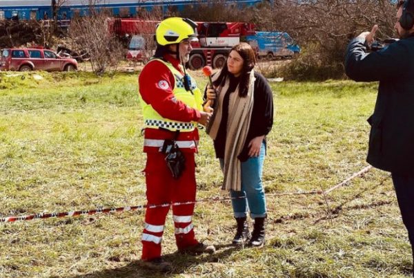 Δανάη Μπάρκα: Στα Τέμπη η παρουσιάστρια – Οι φωτογραφίες και το μήνυμά της στα social media