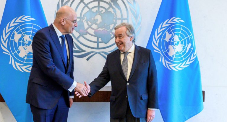 Δένδιας: Εγκαινίασε την εκστρατεία για την ελληνική υποψηφιότητα στο Συμβούλιο Ασφαλείας του ΟΗΕ