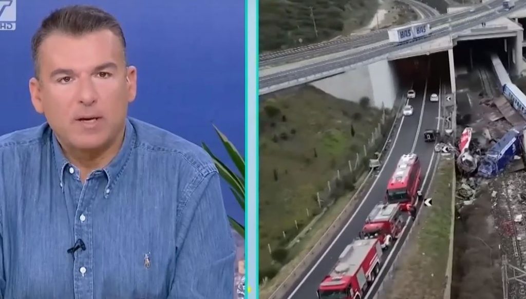 Γιώργος Λιάγκας για δυστύχημα στα Τέμπη: Λύγισε στον αέρα με τον πατέρα που ψάχνει τον 22χρονο γιο του