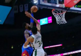 Το κάρφωμα της χρονιάς: Ο Γκριν έκανε μυθικό «πόστερ» τον Αντετοκούνμπο! (vid)