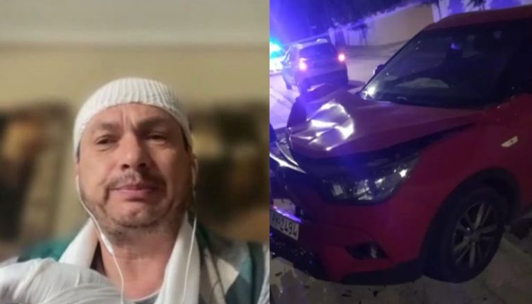 Σταύρος Νικολαΐδης: Σοκαριστικό τροχαίο για τον ηθοποιό – Διαλύθηκε το αυτοκίνητό του