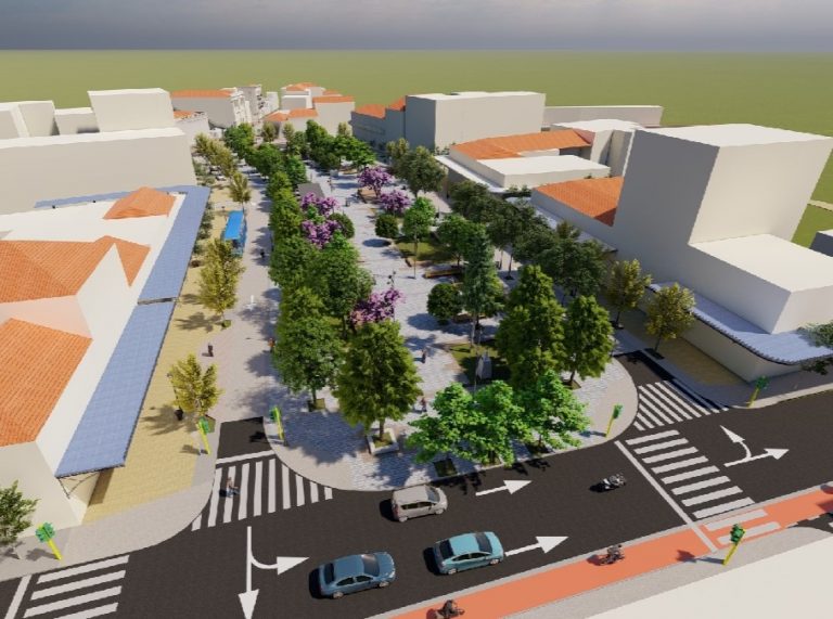 Έτσι θα είναι το εμπορικό κέντρο του Δήμου Χανίων μετά την ανάπλαση του