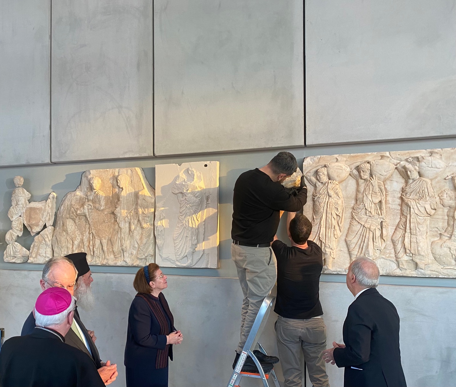 Στο Μουσείο της Ακρόπολης τα θραύσματα του Παρθενώνα από το Βατικανό