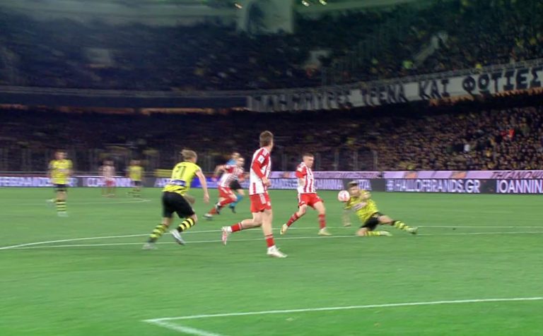 Ο Μαριάνι δεν έδωσε πέναλτι – μαρς στον Ολυμπιακό σε ανατροπή Μπακαμπού και χέρι του Ρότα