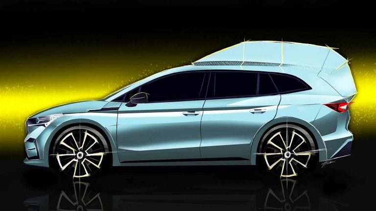 Το Skoda Enyaq iV σε τροχιά εκδρομικής παραλλαγής