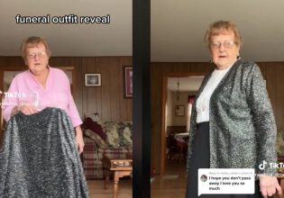 TikTok: Γιαγιά διαλέγει ρούχα και μακιγιάζ για την κηδεία της και γίνεται viral