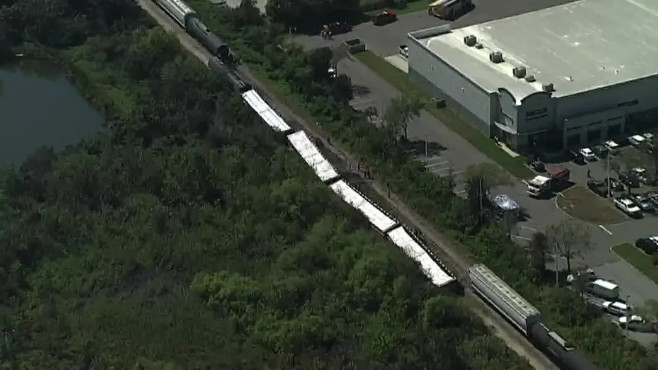 Φλόριντα: Εκτροχιάστηκε τρένο που μετέφερε προπάνιο (δείτε βίντεο)