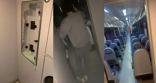 Τέμπη: Συγκλονιστικά βίντεο λίγες στιγμές μετά τη σύγκρουση των τρένων