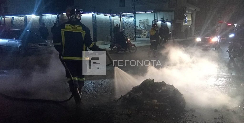 Bόλος: Επεισόδια στην πορεία για τα Τέμπη