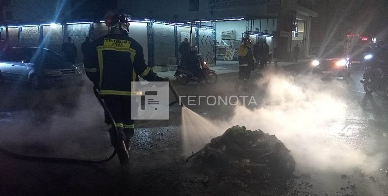 Bόλος: Επεισόδια στην πορεία για τα Τέμπη