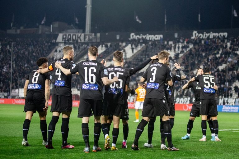 ΠΑΟΚ – Ιωνικός 6-0: «Περίπατος» για τον δικέφαλο