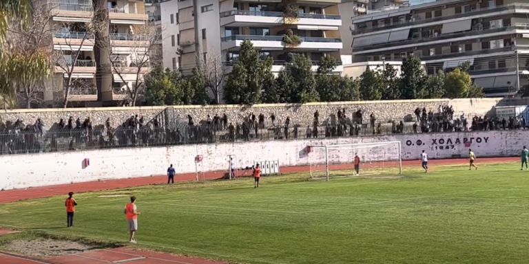 Χολαργός – Ηλυσιακός: Επεισόδια και δυνάμεις των ΜΑΤ στο ματς ανόδου