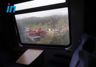 Τέμπη: Σταματούν όλα τα σημερινά δρομολόγια της Hellenic Train