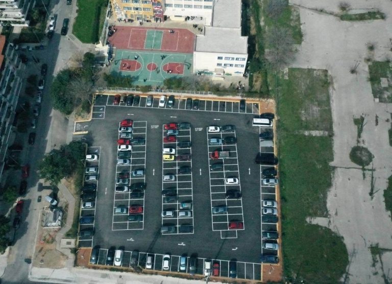 Νέο δημοτικό πάρκινγκ παρέδωσε ο Δήμος Γαλατσίου