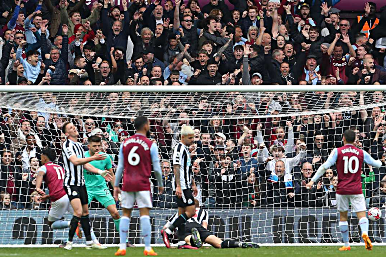 Η Άστον Βίλα διέλυσε τη Νιούκαστλ (3-0)