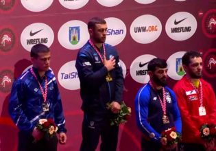 Πάλη: «Ασημένιος» ο Γιώργος Κουγιουμτσίδης στο Ευρωπαϊκό του Ζάγκρεμπ