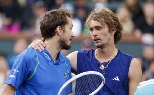 Μεγάλη κόντρα του Ζβέρεφ με τον Μεντβέντεφ