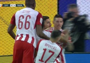 Μεγάλη ανατροπή για τον Ολυμπιακό και 2-1 με γκολ του Μασούρα