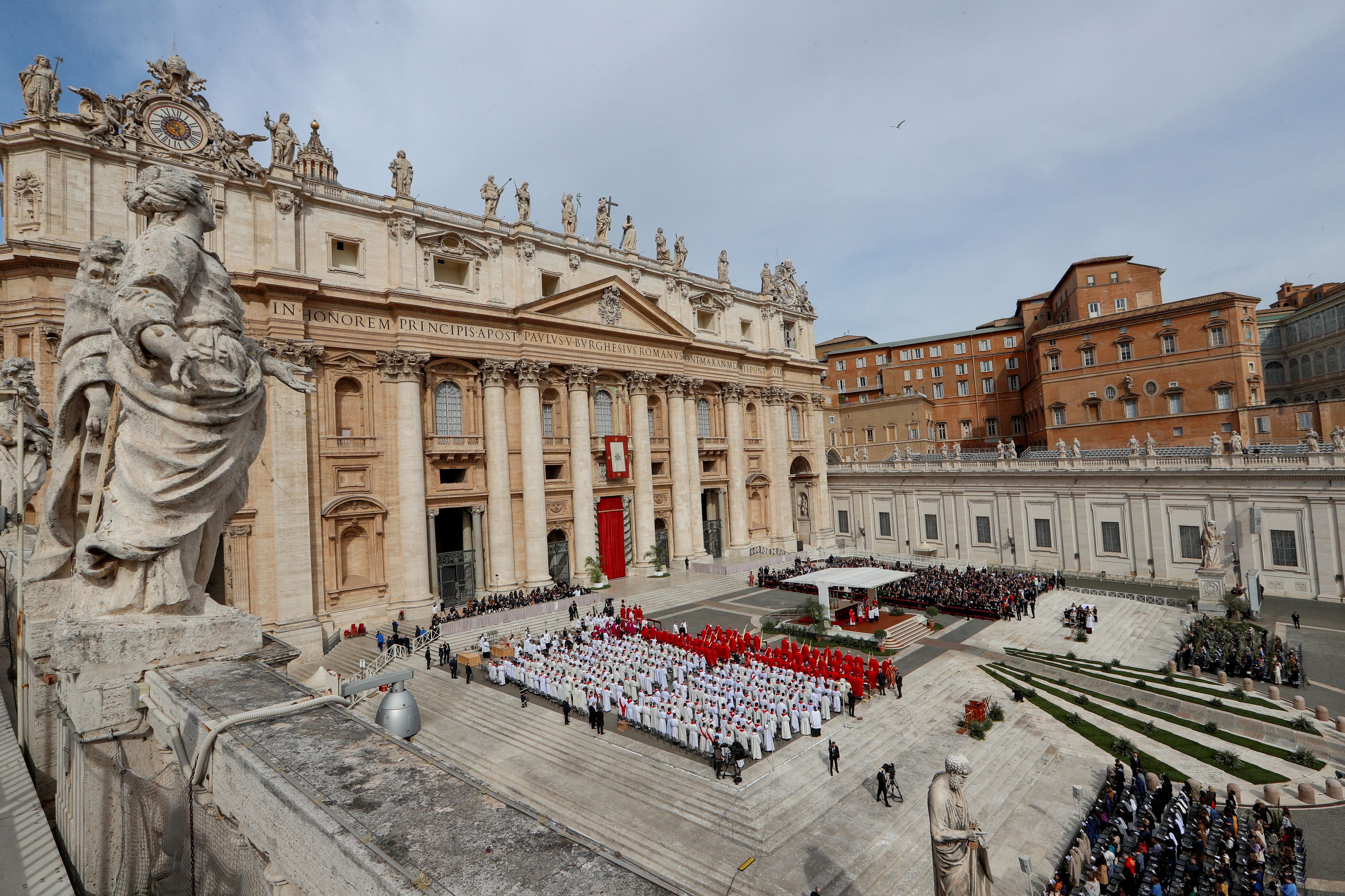 Πάπας Φραγκίσκος: Στην λειτουργία της Κυριακής των Βαΐων - «Χρειάζομαι το χάδι του Ιησού»
