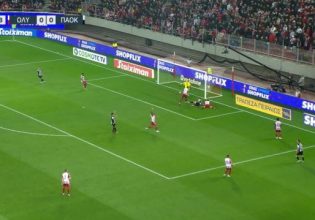 Γκολ για τον ΠΑΟΚ με Τόμας