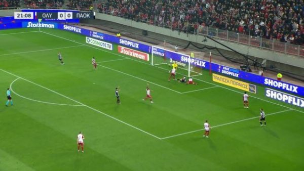 Γκολ για τον ΠΑΟΚ με Τόμας