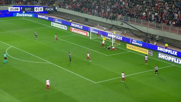 Γκολ για τον ΠΑΟΚ με Τόμας