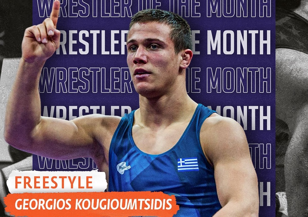 Καλύτερος αθλητής του κόσμου τον Μάρτιο ο Γιώργος Κουγιουμτσίδης!
