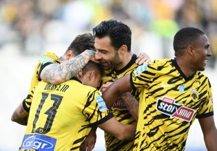 Βόλος – ΑΕΚ 0-1: Πέρασε με… βόλεϊ από τον Βόλο – Μαρς πέναλτι δεν έδωσε ο Σιδηρόπουλος